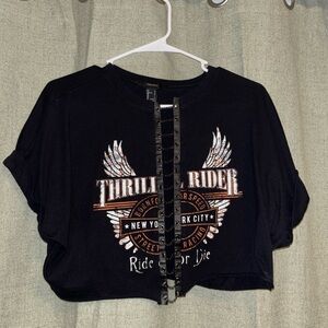 Forever 21 Chain Crop Top